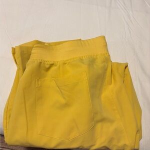 Bright Yellow Jogger Pants
